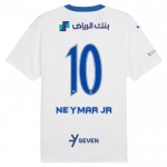 Günstige Fußballtrikots Al Hilal SFC NEYMAR JR 10 Auswärtstrikot 2024-25 Kurzarm